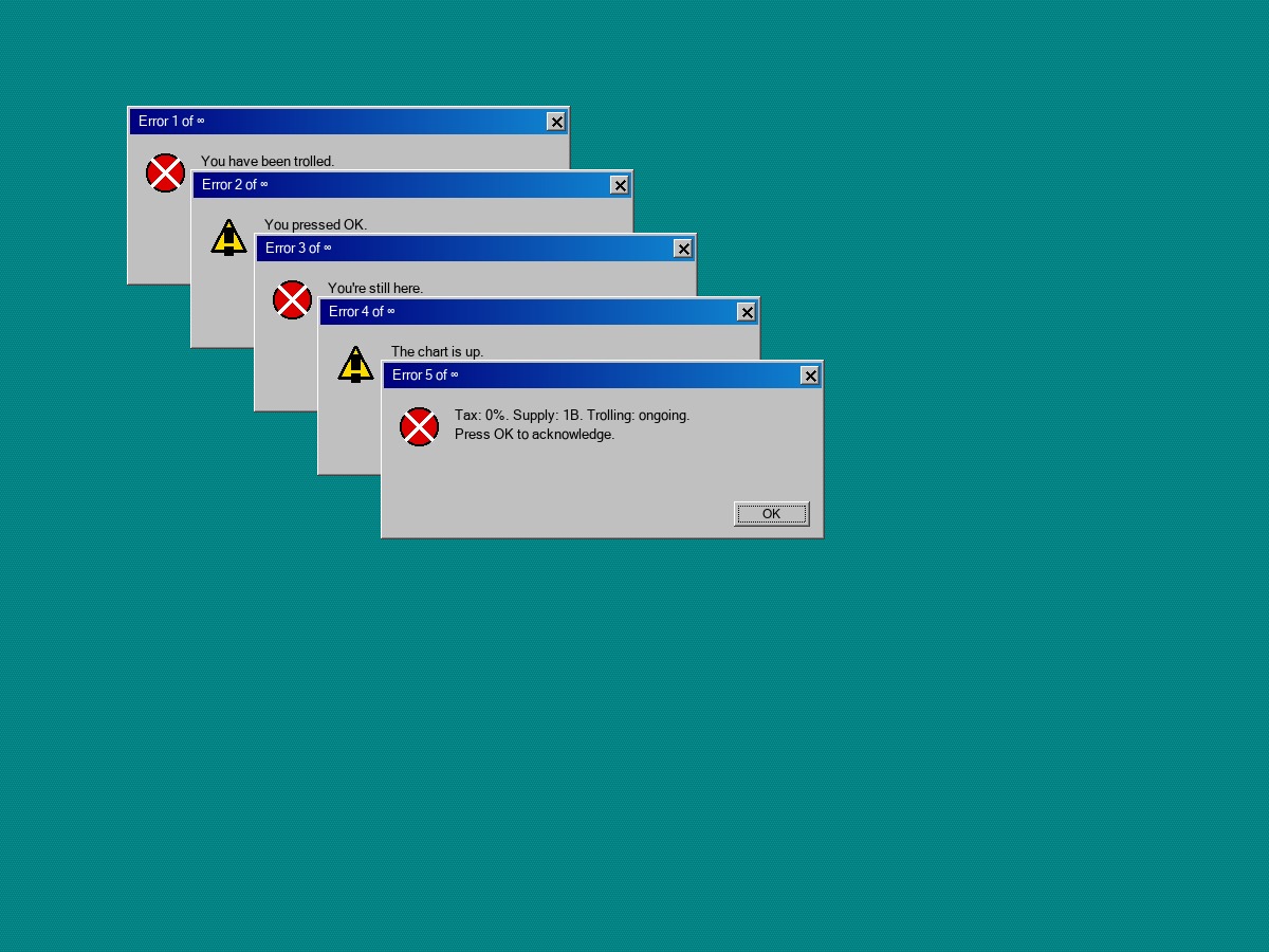 A chain of nested OK boxes — each one nesting deeper than the last